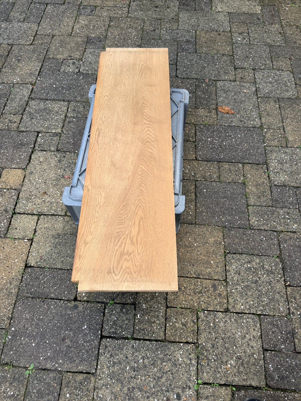 18 eiken meubelpanelen / planken 985 x 280 x 24, Doe-het-zelf en Verbouw, Ophalen, Minder dan 25 mm, Eiken, Zo goed als nieuw