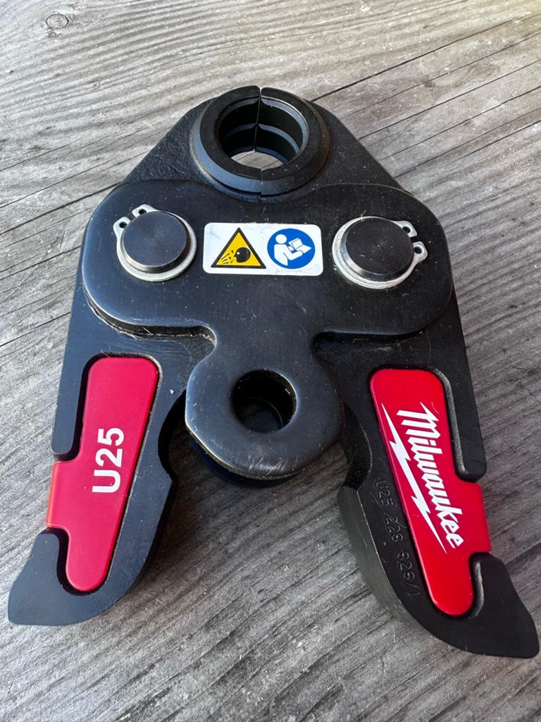 Milwaukee PERSBEK U25 - Perstangbek voor persfittingen, Ophalen of Verzenden, Gebruikt