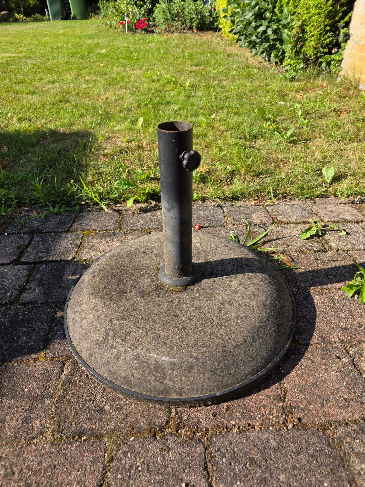 Parasolvoet - gratis afhalen, Tuin en Terras, Parasols, Ophalen, Gebruikt, Minder dan 1 meter, Parasolvoet