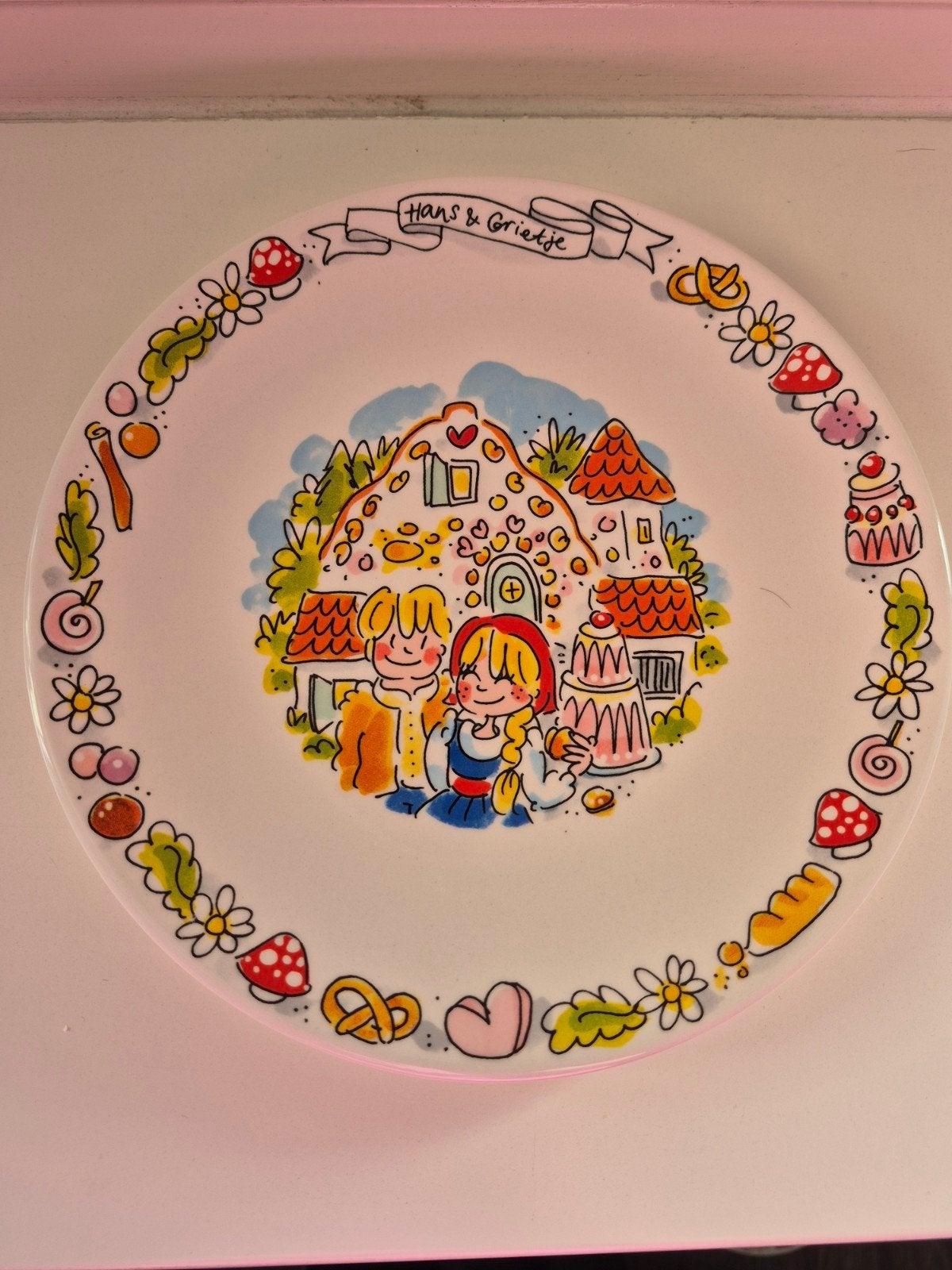 Blond Efteling Ontbijtbordje, Ophalen of Verzenden, Nieuw, Aardewerk, Overige typen