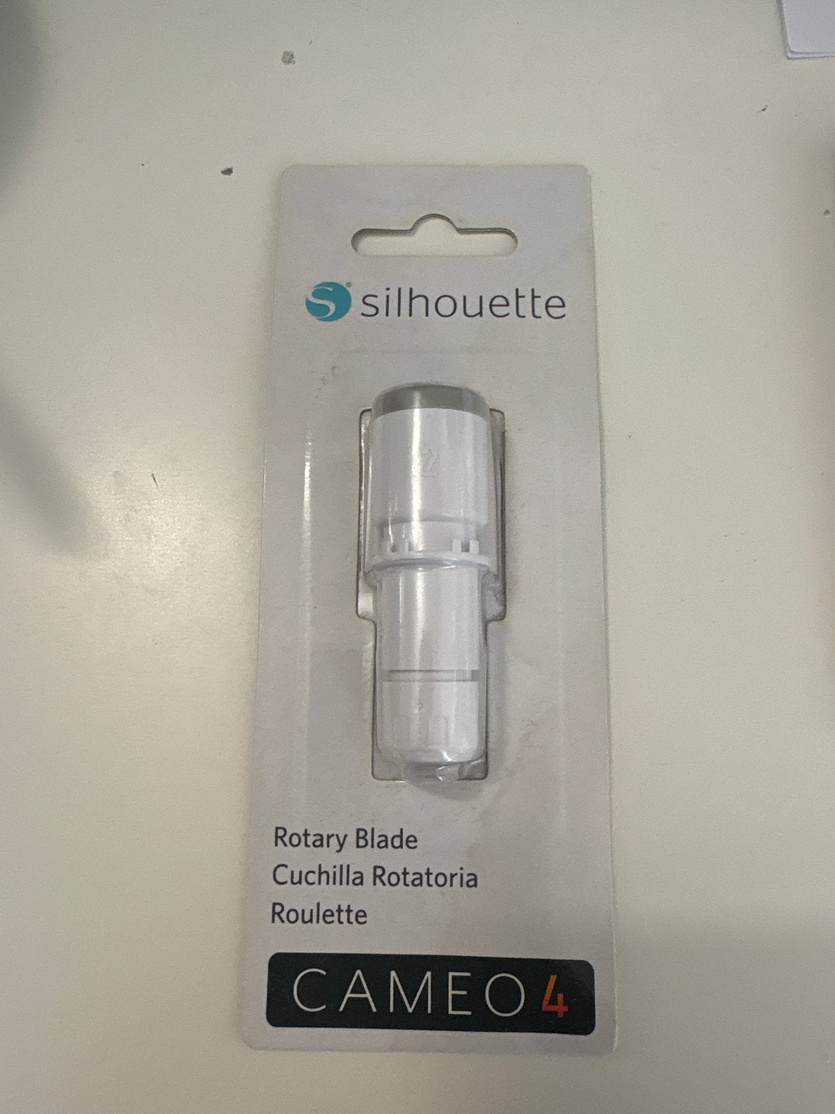 Silhouette Rotary Blade voor Cameo 4, Geschikt voor snijden, Gereedschap of Toebehoren, Nieuw, Silhouette