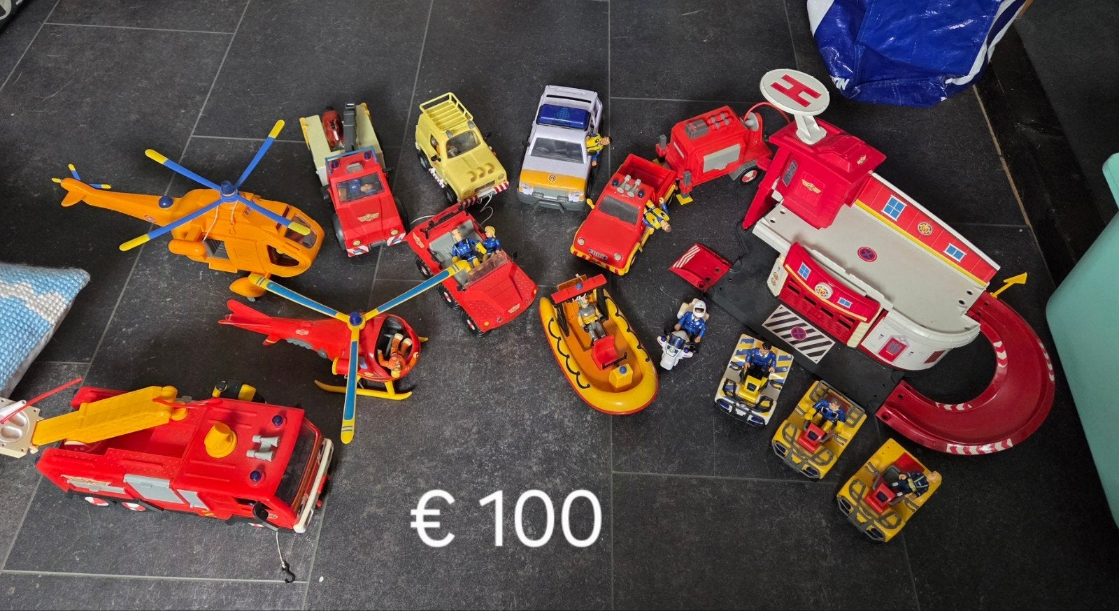 brandweerman sam speelgoed, Ophalen, Handmatig, Overige merken