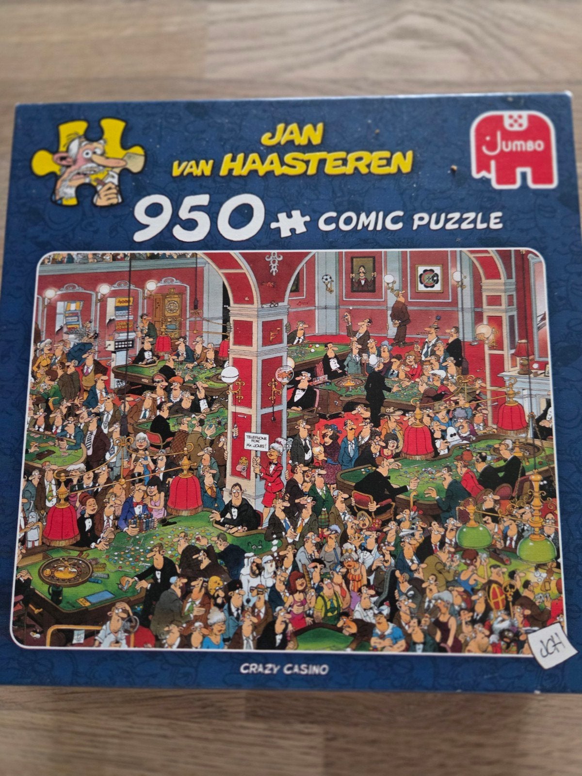 Jan van Haasteren Crazy Casino 950+ Comic Puzzel, Ophalen, 500 t/m 1500 stukjes, Gebruikt, Legpuzzel