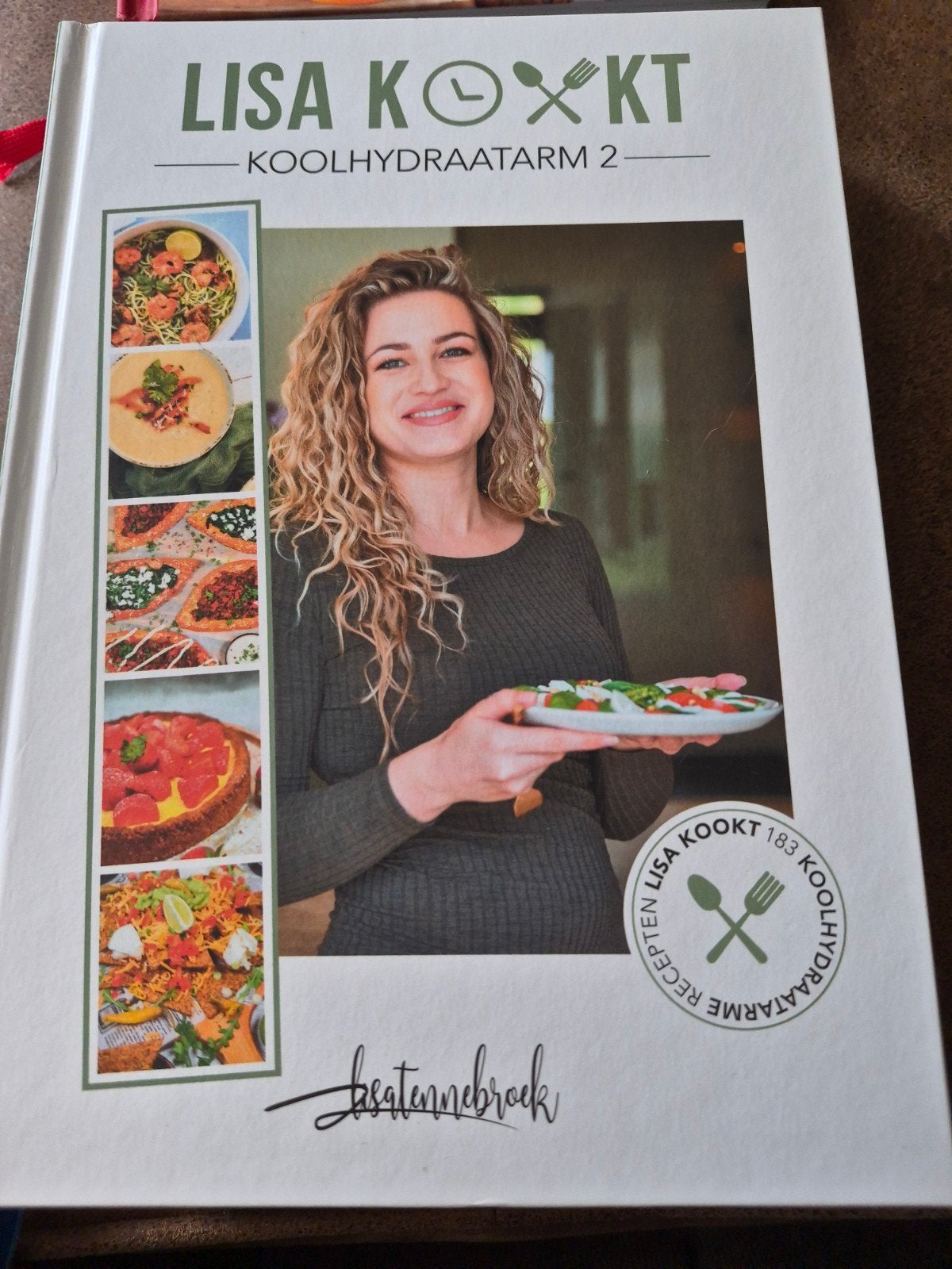 Lisa Kookt Koolhydraatarm 2 - Kookboek, Boeken, Kookboeken, Gezond koken, Ophalen of Verzenden, Zo goed als nieuw, Hoofdgerechten