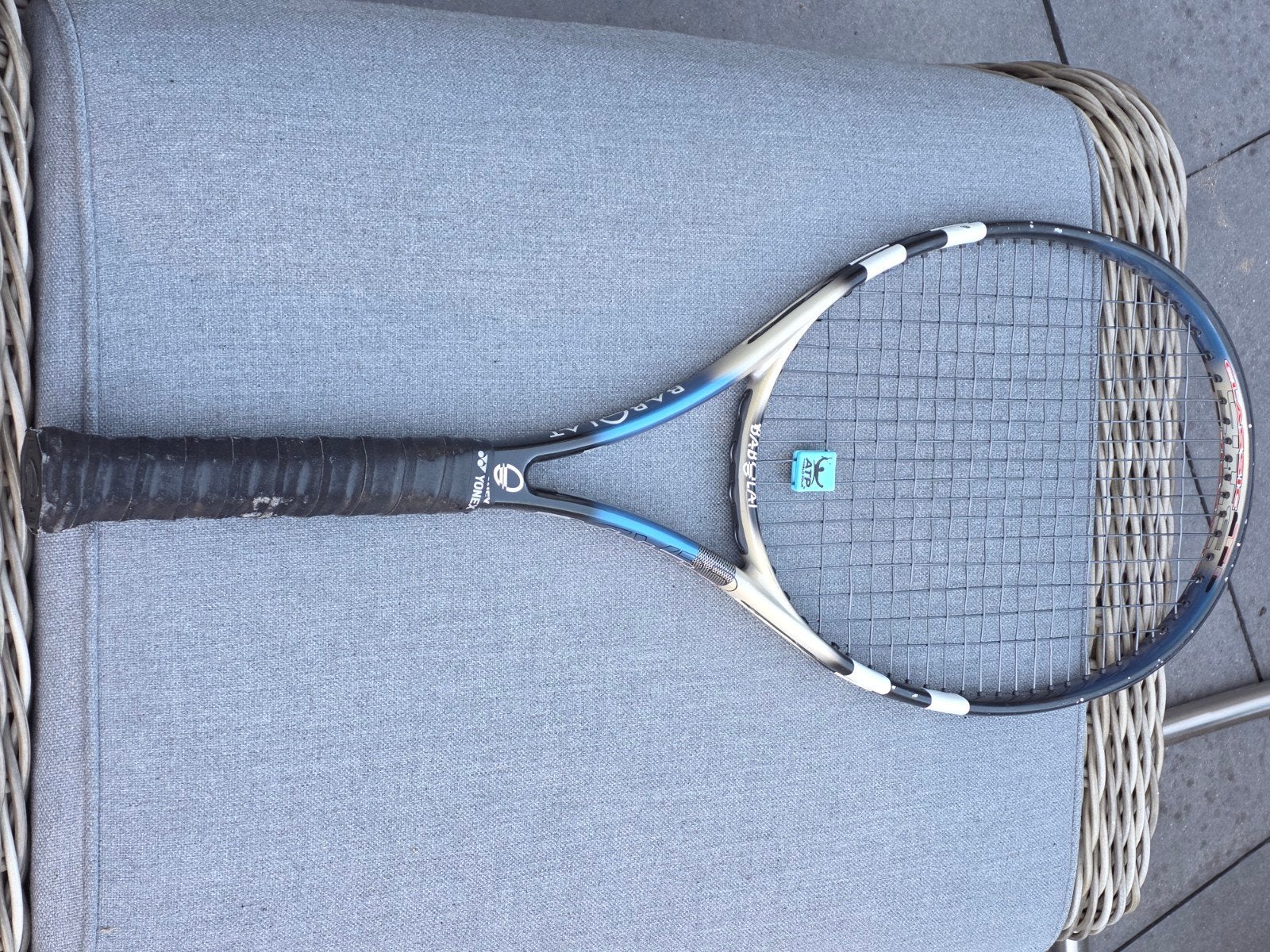 4x Tennisrackets: Wilson Hammer, Babolat NCT, Wilson Index, Ophalen