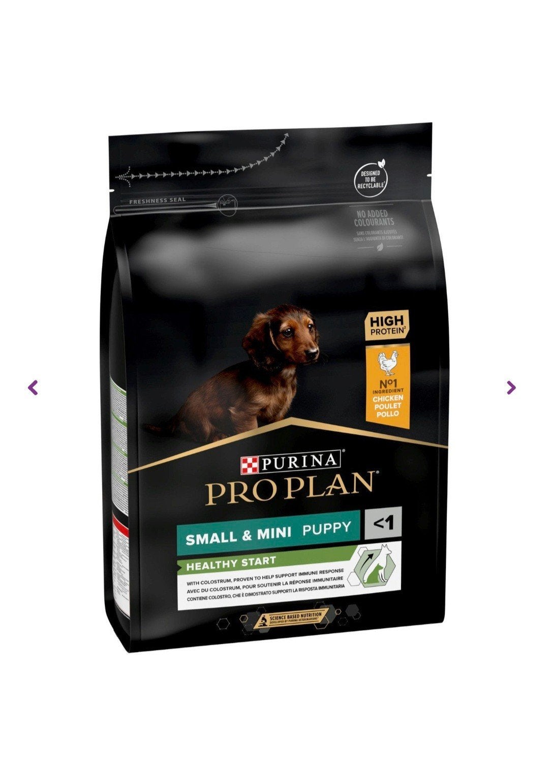 Puppy (small & mini) brokken van Purina - kip 3 kg, Verzenden, Hond
