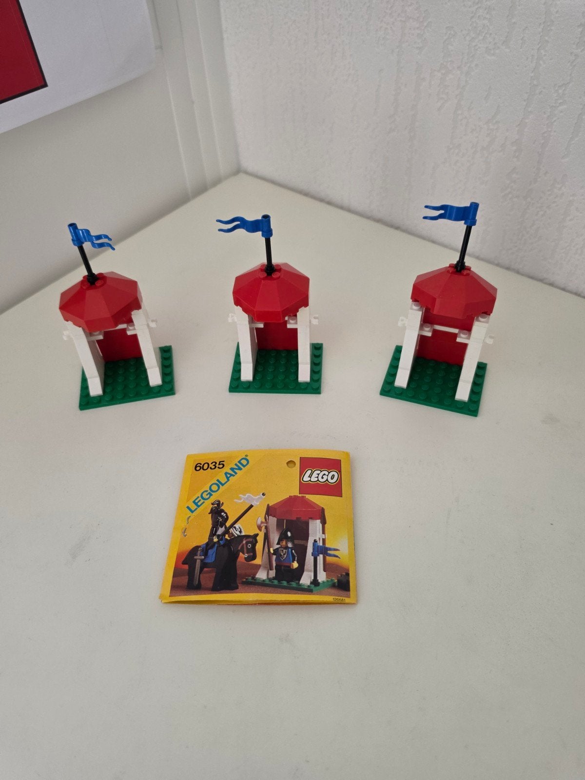 LEGO Ridder Wacht Huisjes 6035 - Vintage Kasteel Set, Gebruikt, Lego, Compleet, Ophalen of Verzenden
