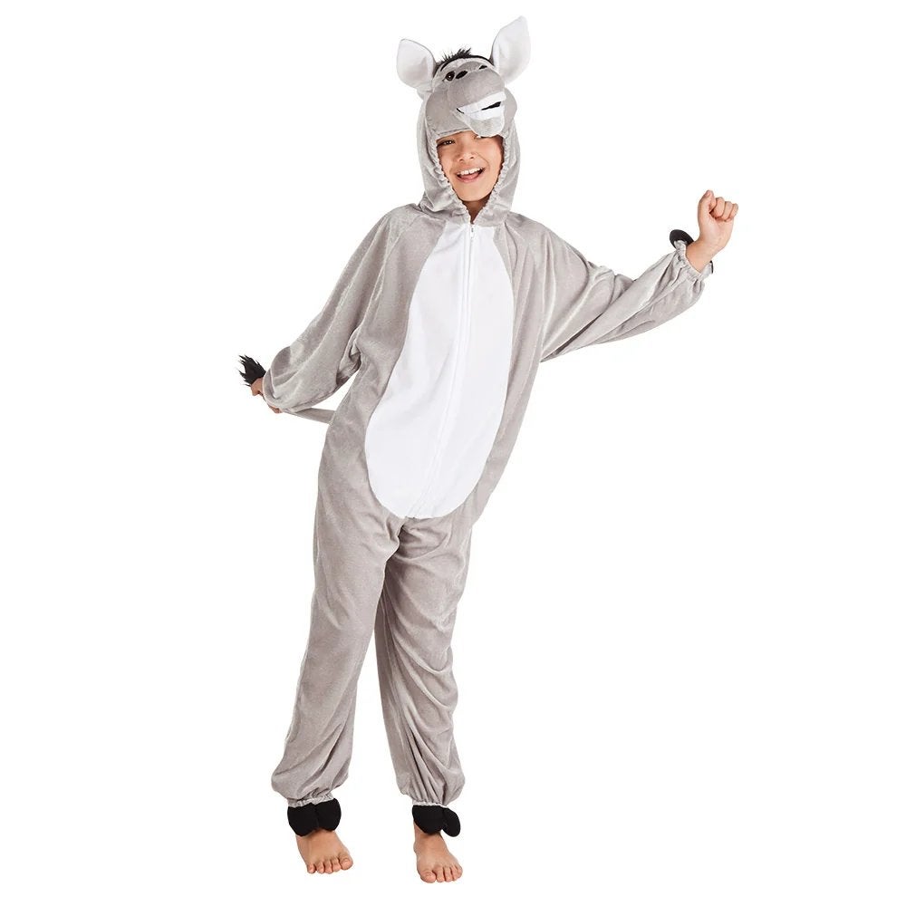 Ezelpak kostuum Onesie maat 116, Kinderen en Baby's, Ophalen, Zo goed als nieuw, 110 t/m 116, Jongen of Meisje