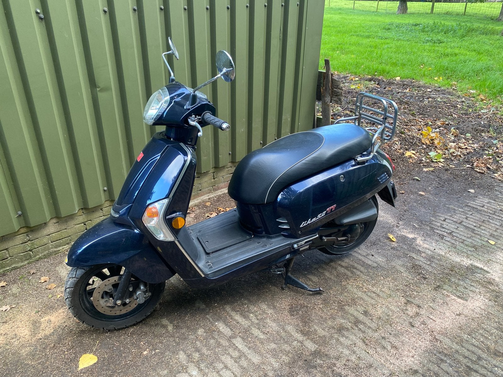 Kymco Like 50 TT Scooter - Blauw, Goed Onderhouden, Fietsen en Brommers, Ophalen of Verzenden, Gebruikt, Maximaal 45 km/u, Benzine