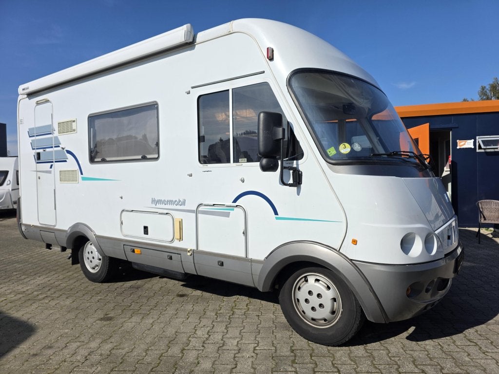 Hymer B584 2.8TD 2x AIRCO Semi Aut. veel opties !!!!!, Integraal, Ringverwarming, Fiat, Luifel