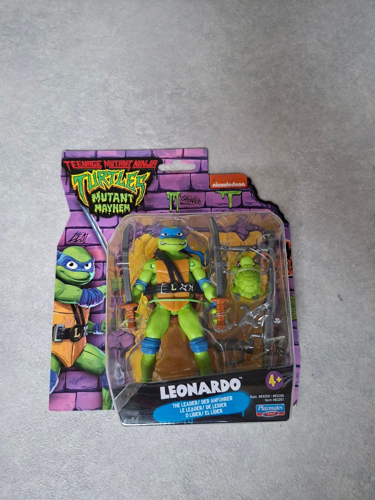 TMNT Mutant Mayhem Leonardo, Ophalen of Verzenden, Nieuw