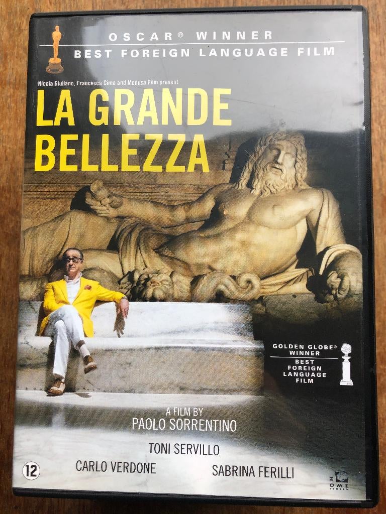 La grande Bellezza DVD (Sorentino), Vanaf 12 jaar, Ophalen of Verzenden, Zo goed als nieuw, Italië