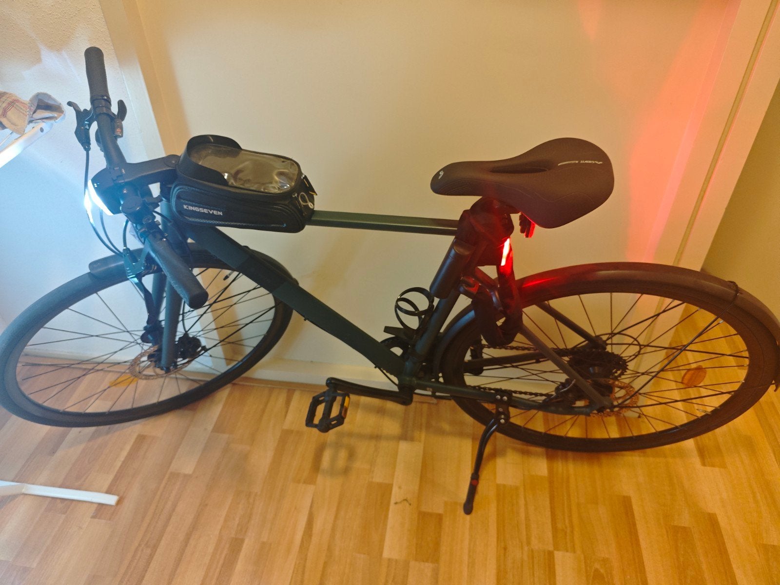 BTWIN Speed 900 Groen, Maat M, 28 inch - Goed onderhoudeBTWI