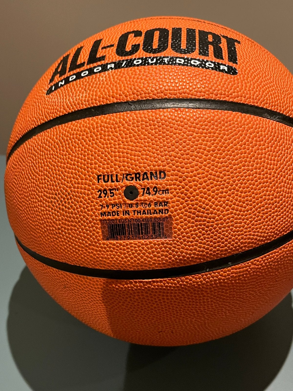 Nike All-Court Basketbal - Indoor/Outdoor - Maat 7, Sport en Fitness, Basketbal, Ophalen of Verzenden, Zo goed als nieuw, Bal