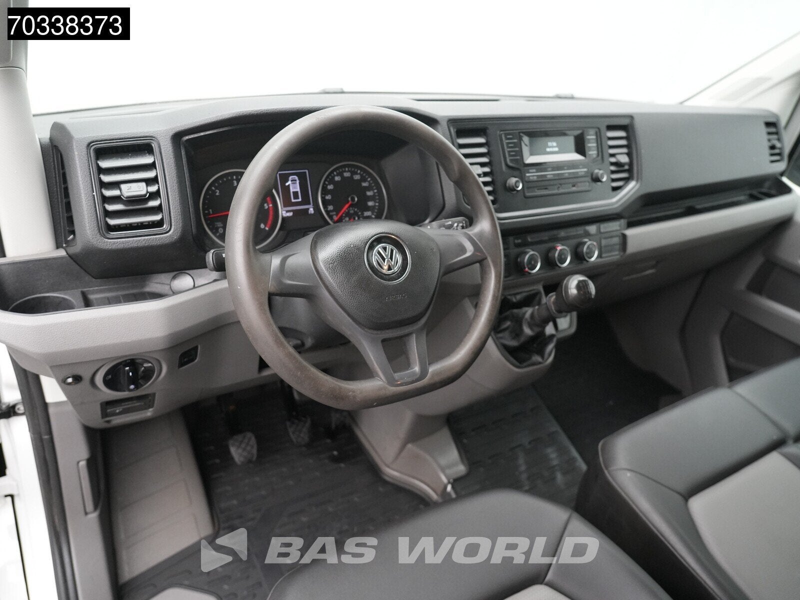 Volkswagen Crafter 140pk Kipper Dubbele Cabine Trekhaak 7 zi, Auto's, Gebruikt, Euro 6, 4 cilinders, Volkswagen