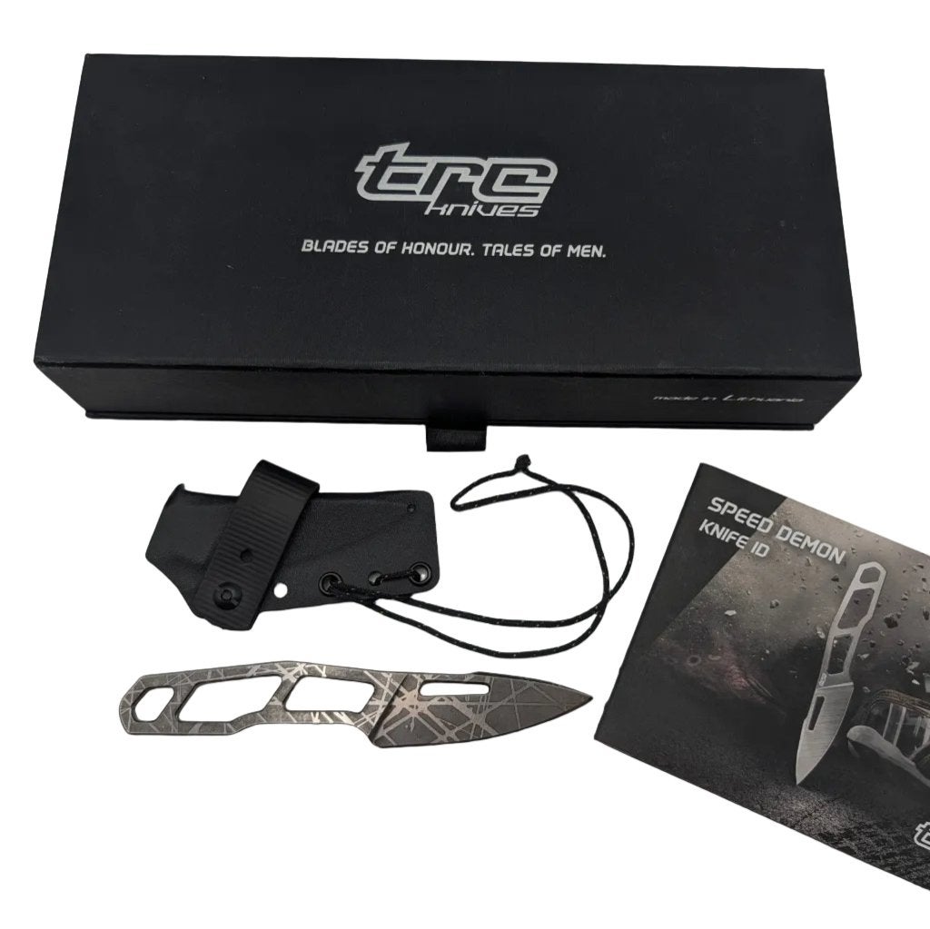 TRC Knives Speed Demon Laser Pattern – Grade A, Ophalen of Verzenden, Zo goed als nieuw