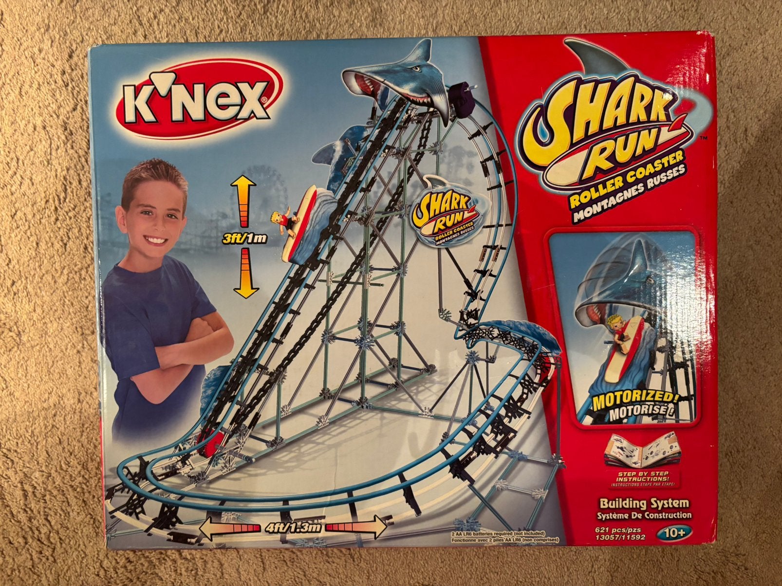 K’nex Sharkrun, Kinderen en Baby's, Elektrisch, Ophalen, Overige merken, Racebaan