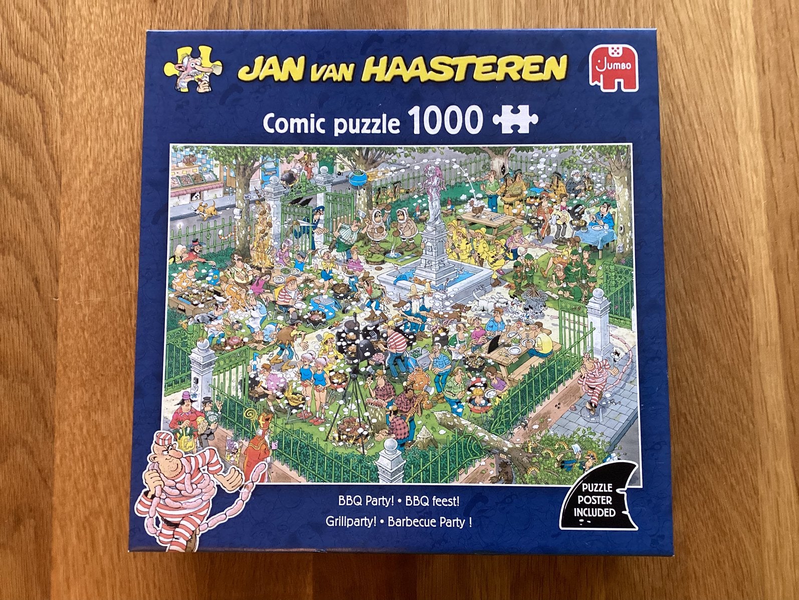 Van haasteren puzzel., Ophalen, 500 t/m 1500 stukjes, Zo goed als nieuw, Legpuzzel