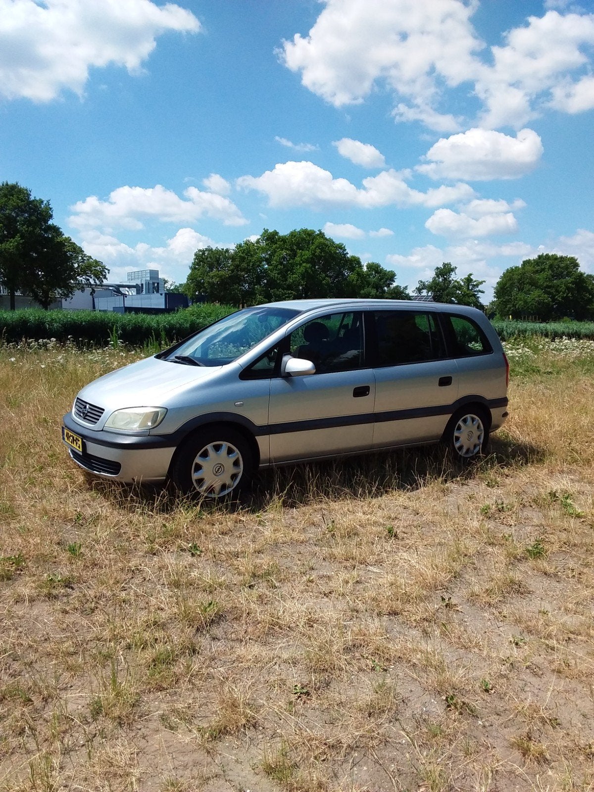 Opel Zafira 1.8 16V AUT 2001 Grijs, Auto's, 125 pk, 4 cilinders, Zafira, MPV