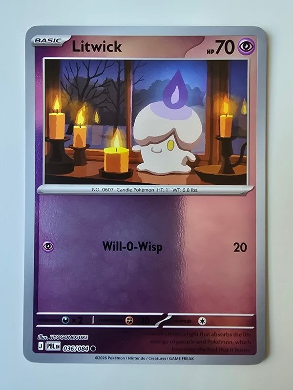 LITWICK (PITCH BLACK 036/084) (REVERSE HOLO) (TRADING CARD), Verzenden, Zo goed als nieuw