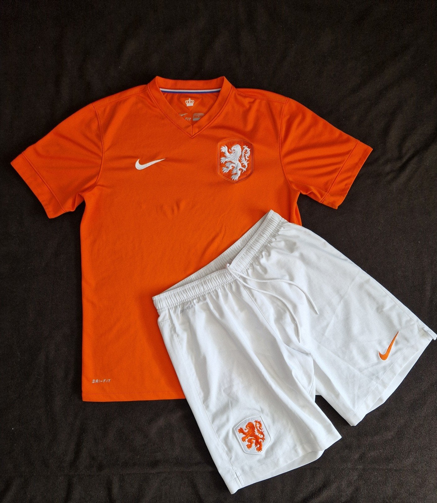 Origineel KNVB Oranje tenue 2014 Nederlands elftal, Kleding | Heren, Sportkleding, Maat 48/50 (M), Nike, Oranje, Ophalen of Verzenden
