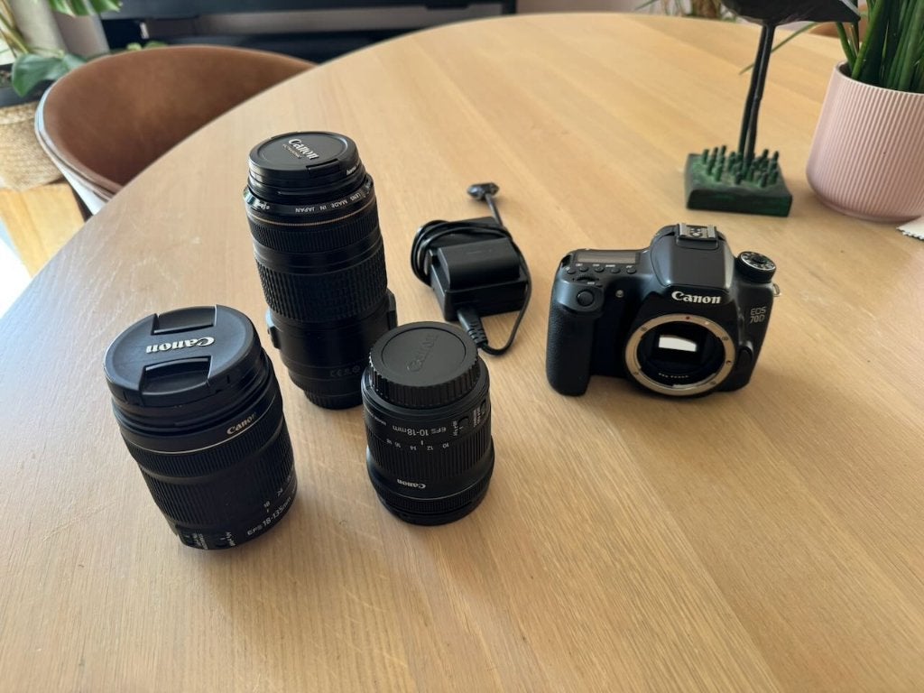 Canon 70D complete set, lage shuttercount (12079), Spiegelreflex, Canon, Lensdop, Ophalen of Verzenden