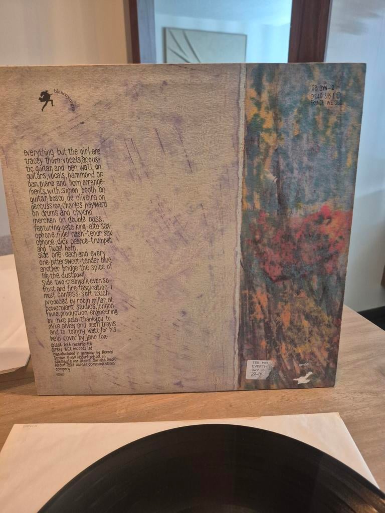 Everything But The Girl - Eden (1984) 1e EU Persing TY CBS, Ophalen of Verzenden