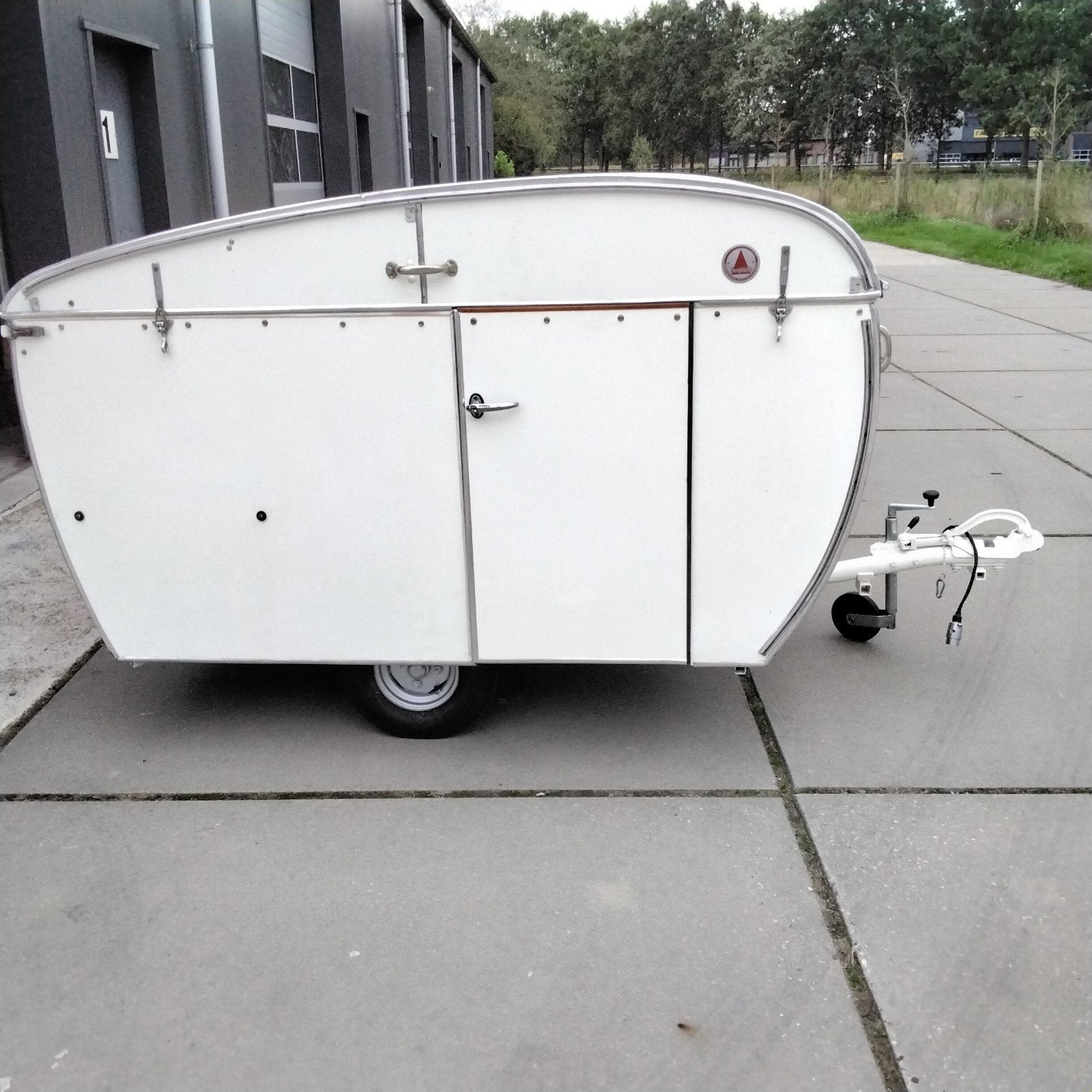 te koop oldtimer dethleffs camper vouwwagen 1960, Caravans en Kamperen, Particulier, Dethleffs