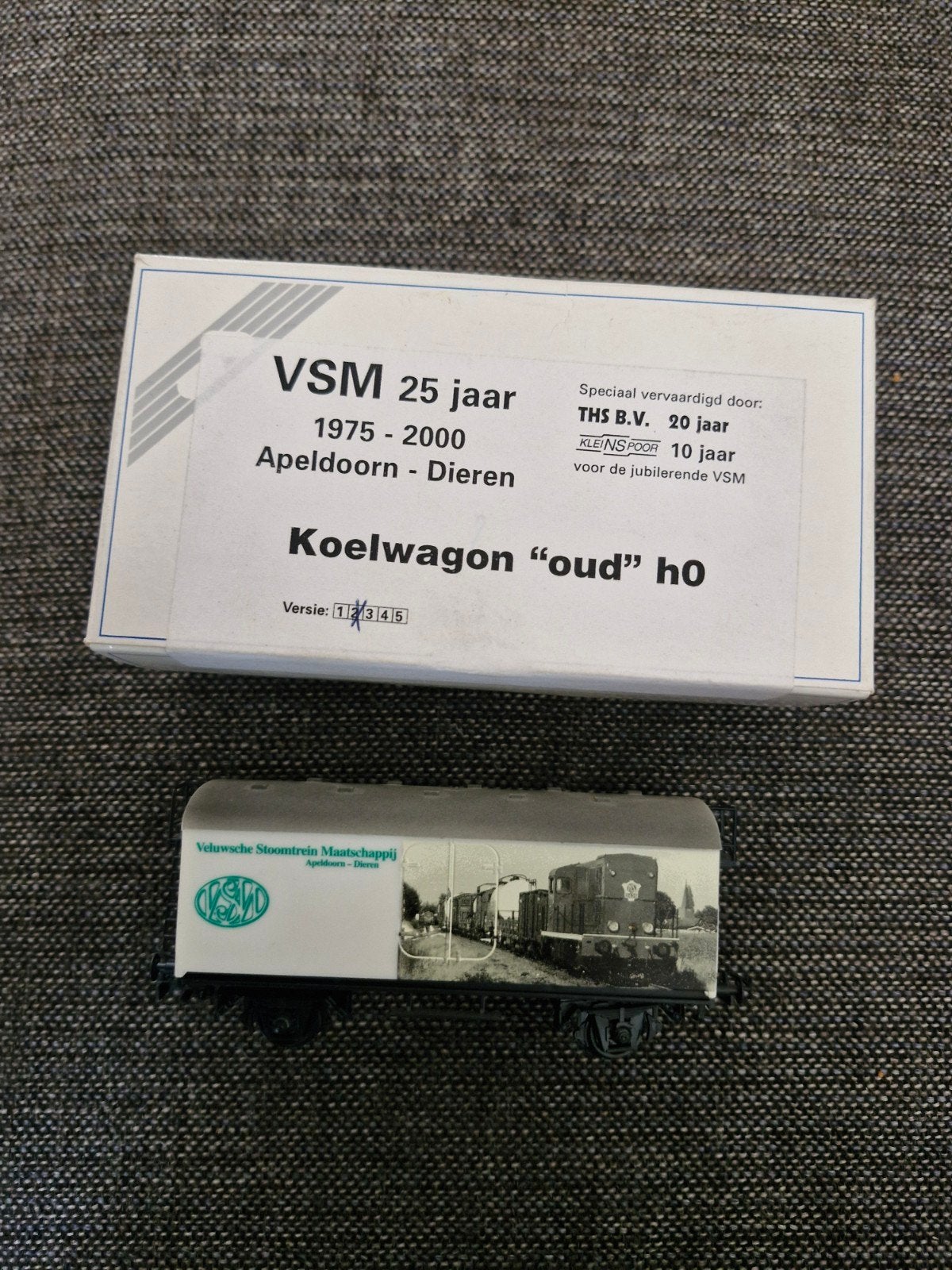 VSM 25 jaar Koelwagon "oud" h0 - Jubileumuitgave, Hobby en Vrije tijd, Modeltreinen | H0, Nieuw, Ophalen of Verzenden