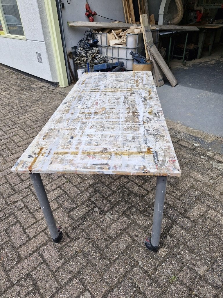 werktafel, Ophalen, Gebruikt, 70 tot 120 cm