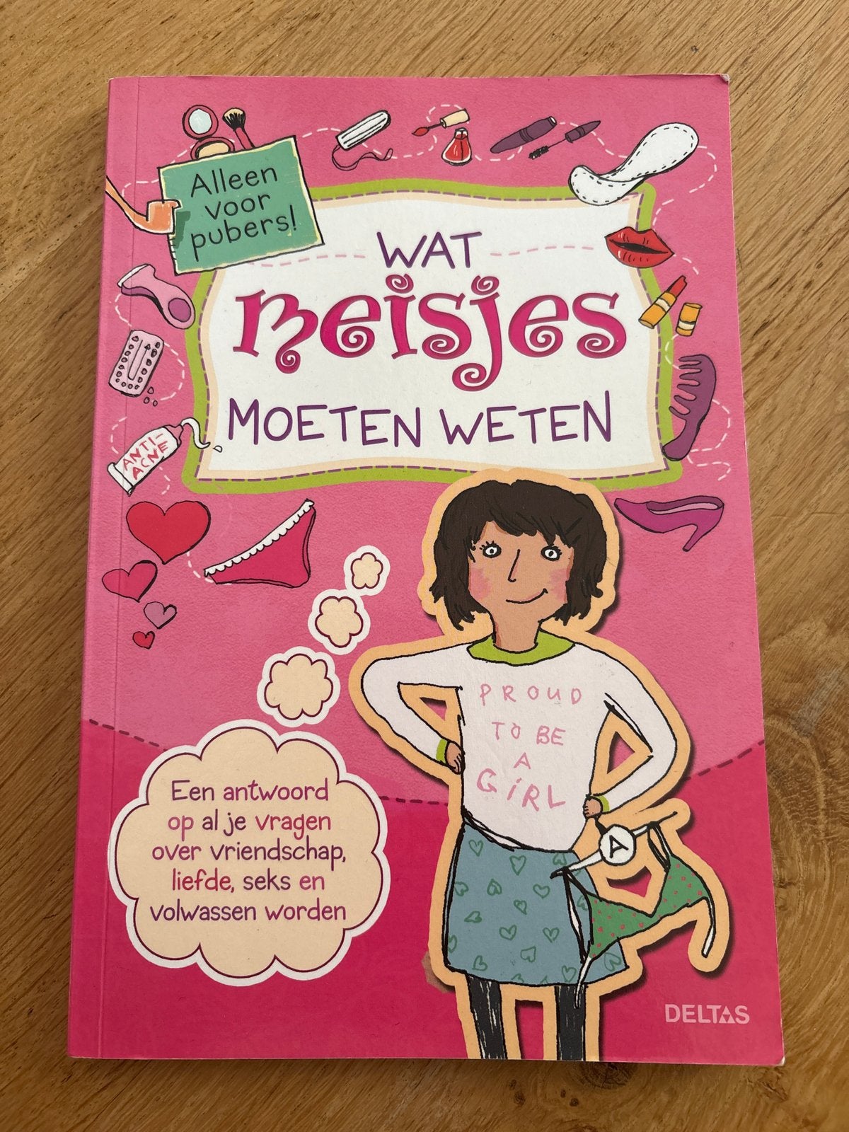 Wat meisjes moeten weten - Puberboek, Ophalen of Verzenden, Zo goed als nieuw, Non-fictie