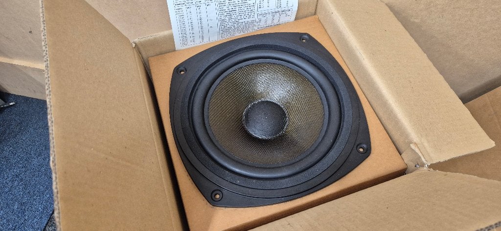 2 x Davis 25SCA10WW Woofer | Luidspreker | Driver | Nieuw, Overige merken, Overige typen, Nieuw, Ophalen of Verzenden