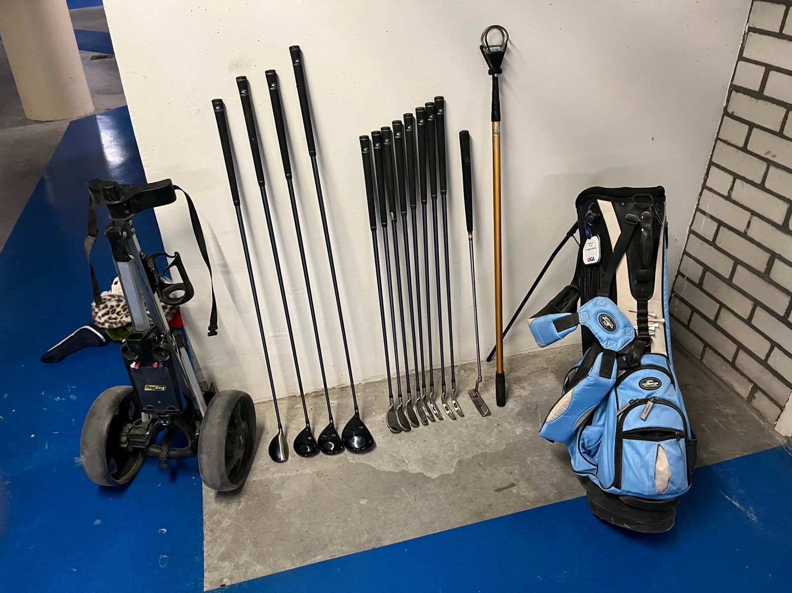 Rechtshadige graphite dames golfclubs, Ophalen, Zo goed als nieuw, Club