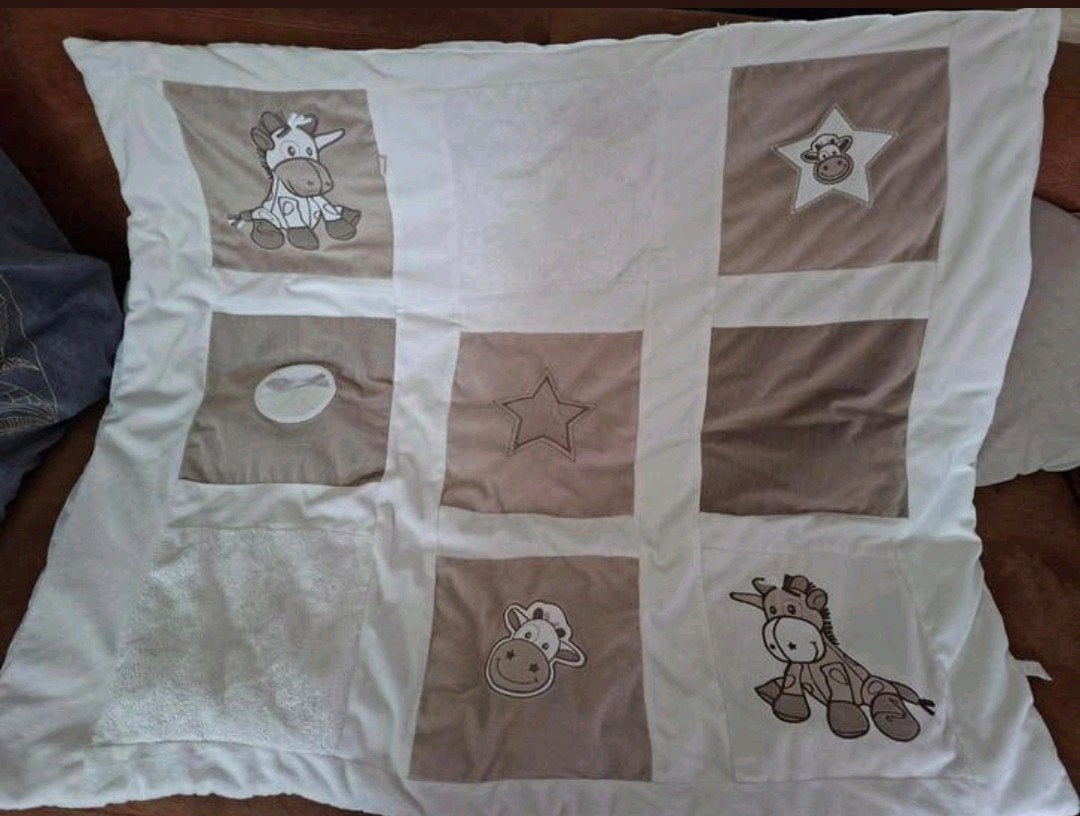 Tiamo boxkleed met girafjes en spiegel, Ophalen of Verzenden, Gebruikt, Speelkleed