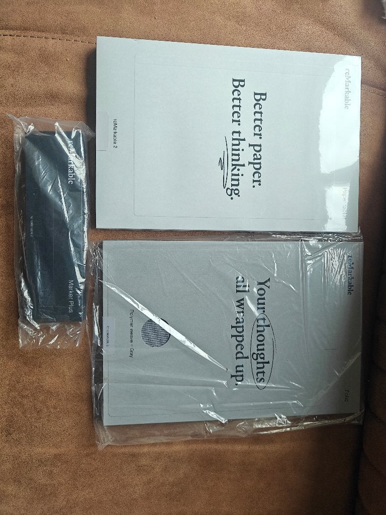 Remarkable 2 - Met Marker & Case Folio - Nieuw, Computers en Software, Tekentablets, Ophalen of Verzenden, Nieuw