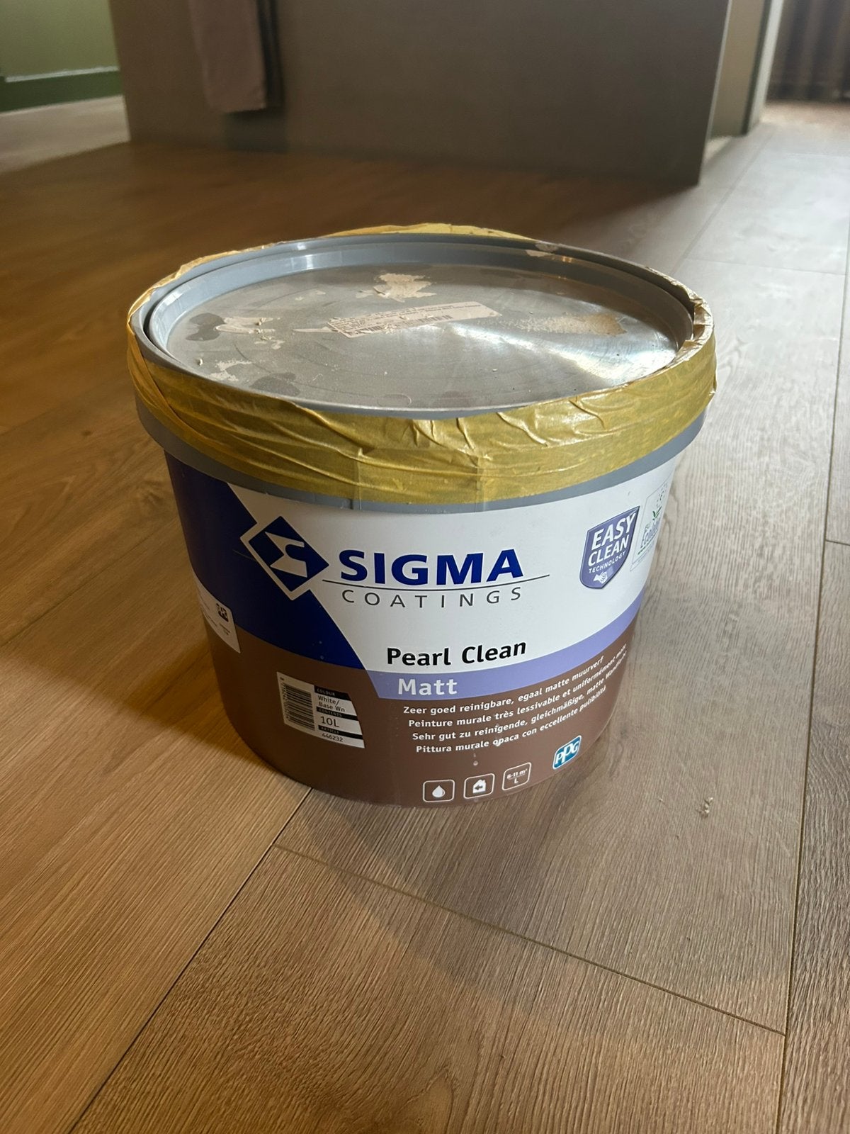 Muurverf sigma, geschikt voor badkamer, Ophalen, Zo goed als nieuw