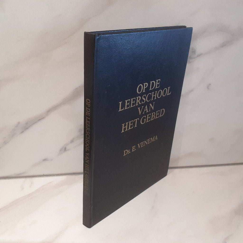 Ds. E. Venema: Op de leerschool van het gebed Zes preken, Ophalen of Verzenden, Gelezen, Christendom | Protestants