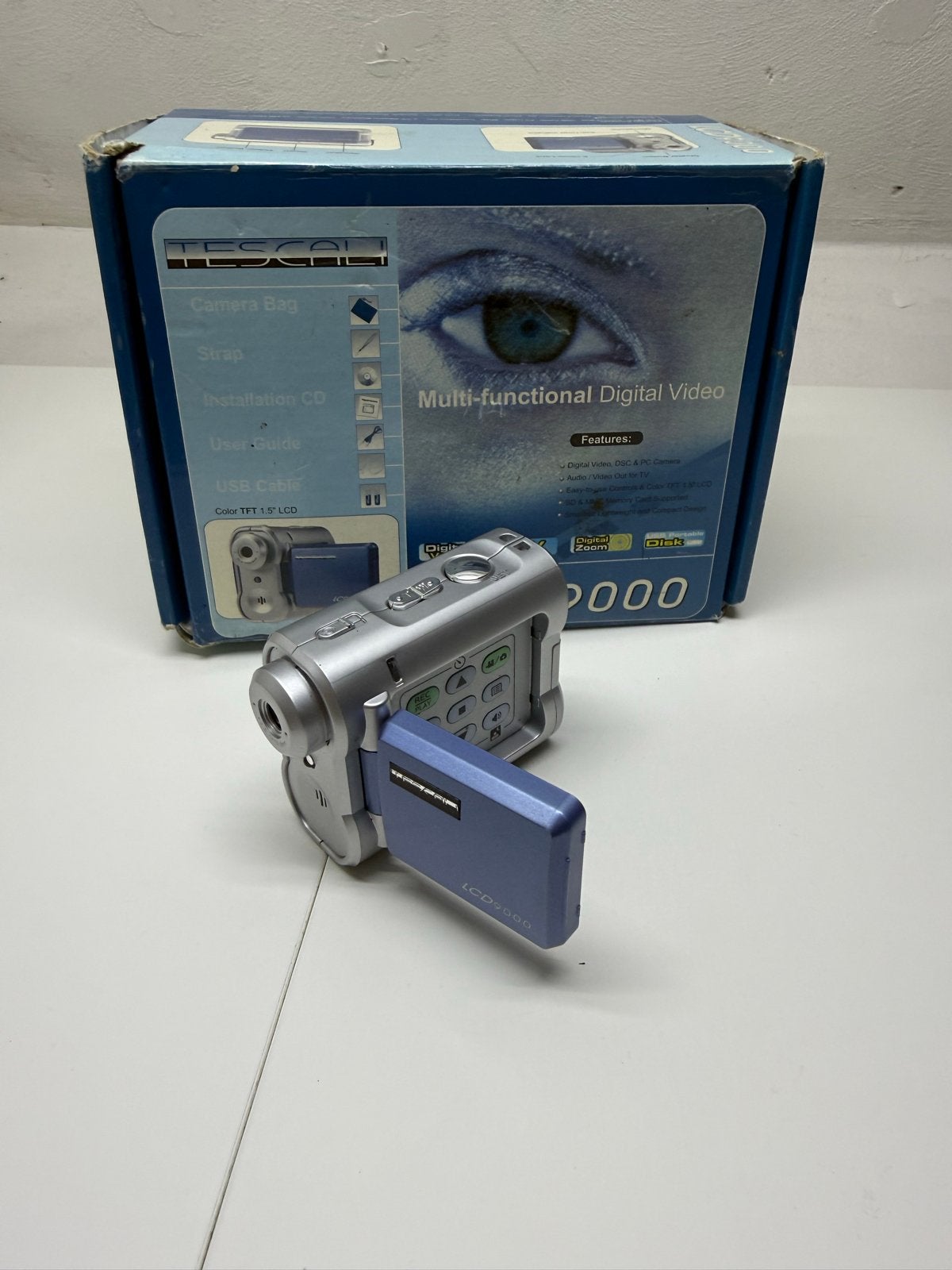 Tescal LCD9000 Digitale Camera - Compact en Functioneel, Overige merken, Gebruikt, Overige soorten, Camera