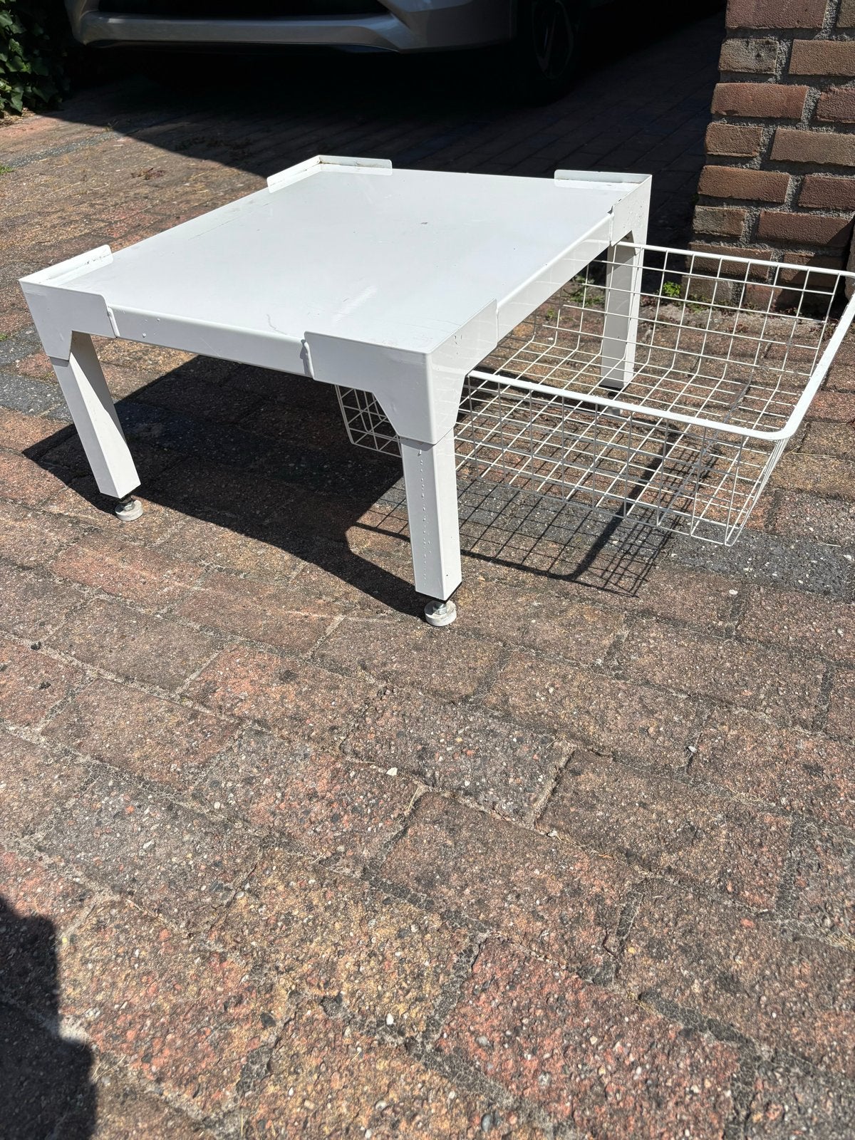 Wasmachine of droger opzetverhoging met mand, Witgoed en Apparatuur, Ophalen, Gebruikt