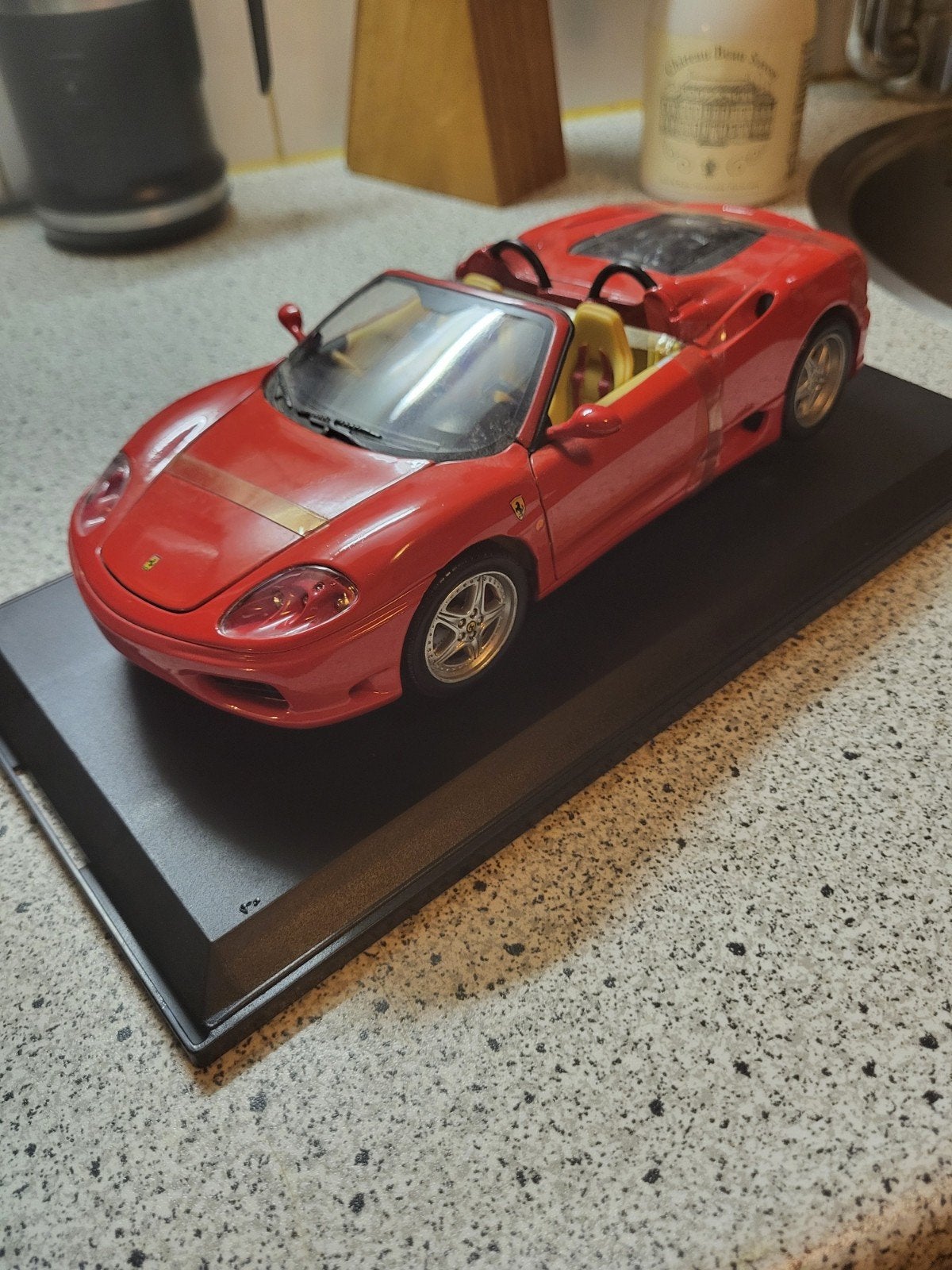 Hot Wheels Ferrari 360 Spider 1:18 Collectie, Hobby en Vrije tijd, Ophalen of Verzenden, Gebruikt, Auto, Hot Wheels