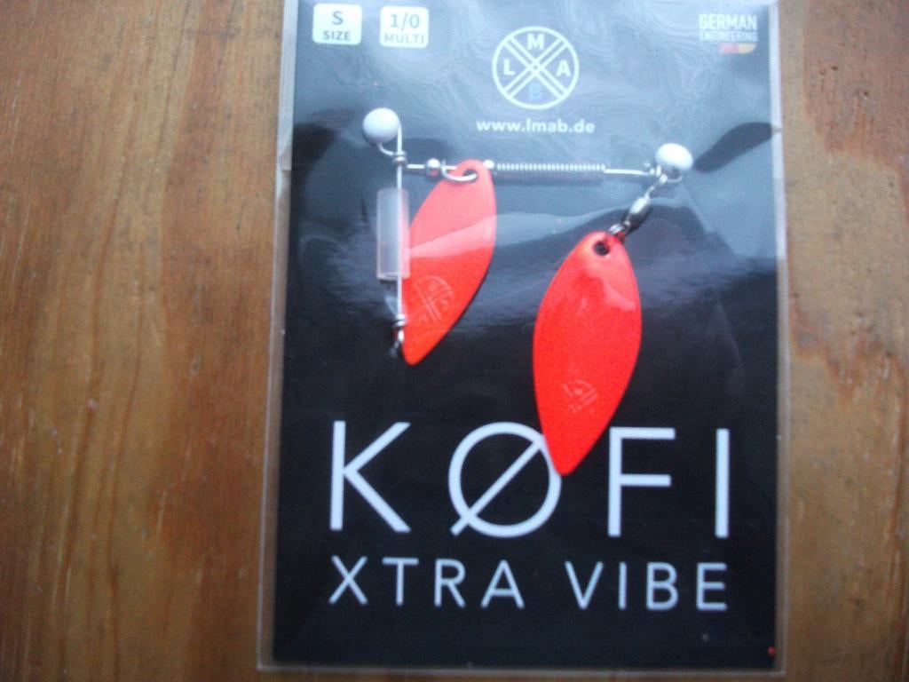 LMAB KOFI XTRA VIBE Spinnerarm met 2 spinnerbladen, Watersport en Boten, Ophalen of Verzenden, Nieuw, Overige typen