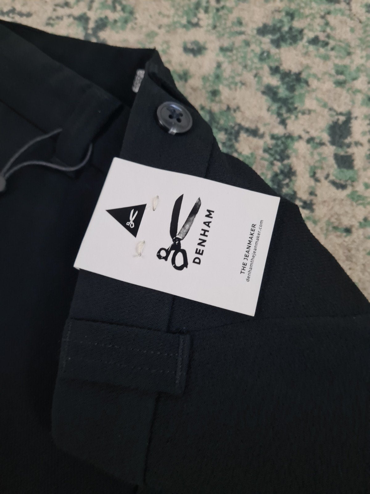 Denham Jane Tailor Pant SC Flare W23 L34 Nieuw Tulsi2334, Denham, Zwart, Nieuw, Ophalen of Verzenden