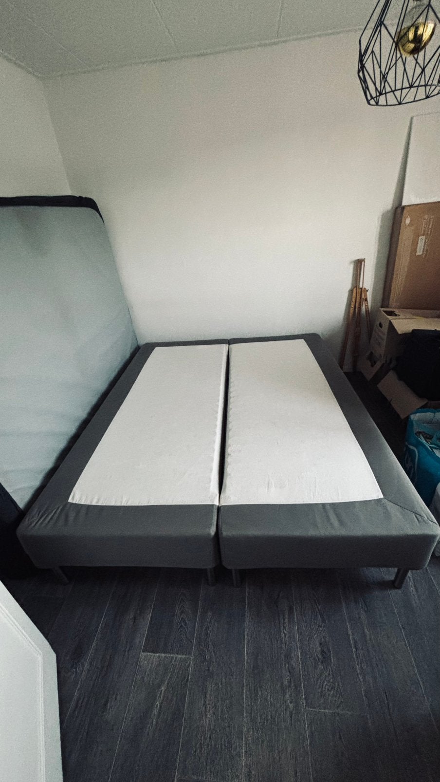 Boxspring onderstel, Ophalen, Gebruikt, Tweepersoons, 200 cm