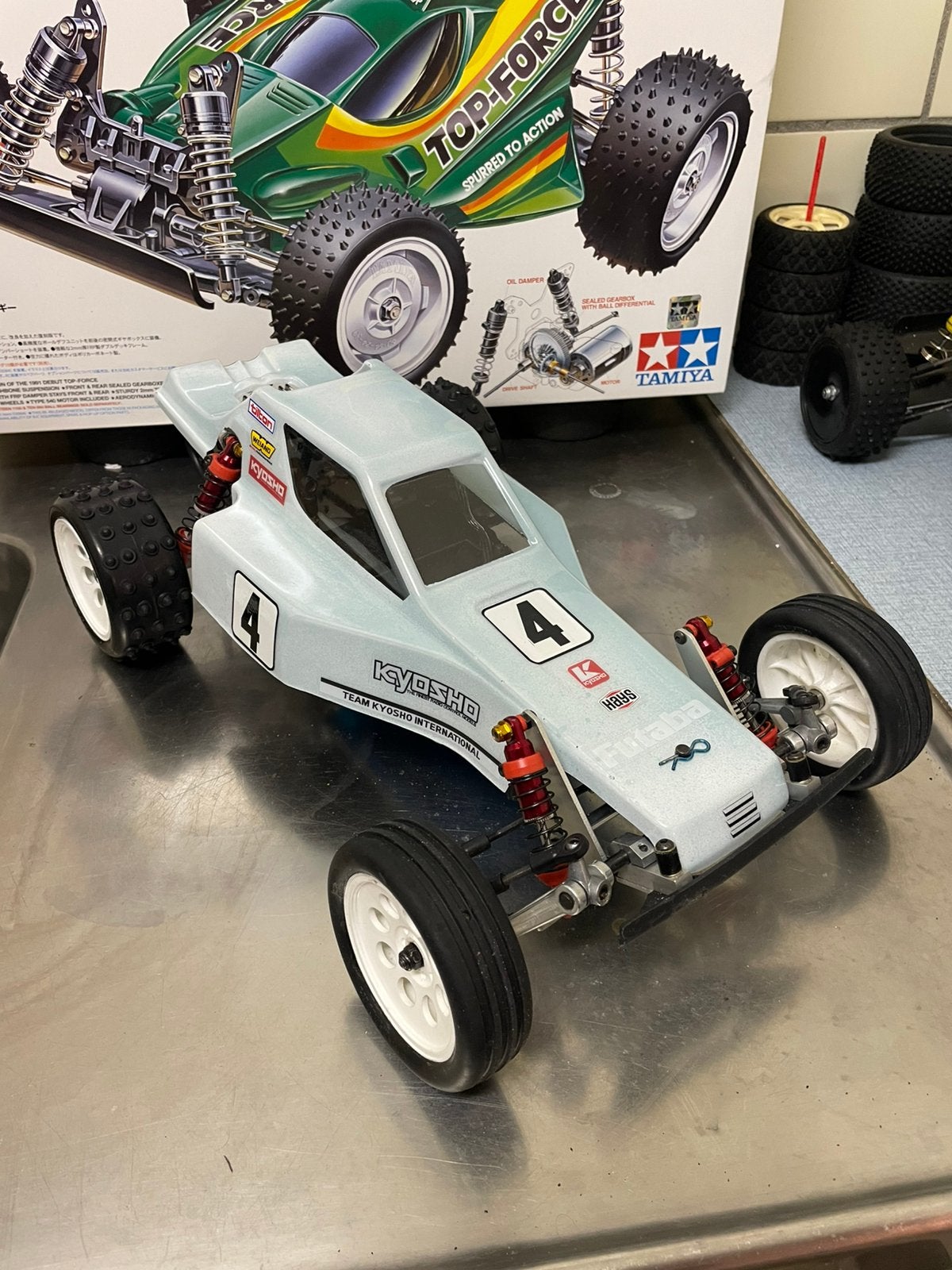 Kyosho Tomahawk 1/10 Brushless set, Ophalen of Verzenden, Nieuw, Overige schalen, Onderdeel