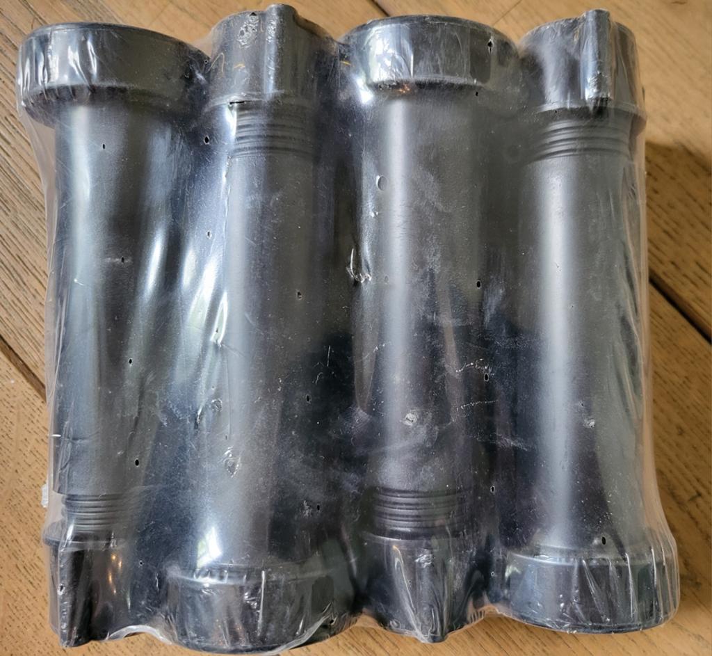 Nieuw in verpakking: IKEA FAKTUM poten set met extra, Zwart, Nieuw, Minder dan 100 cm, 25 tot 50 cm