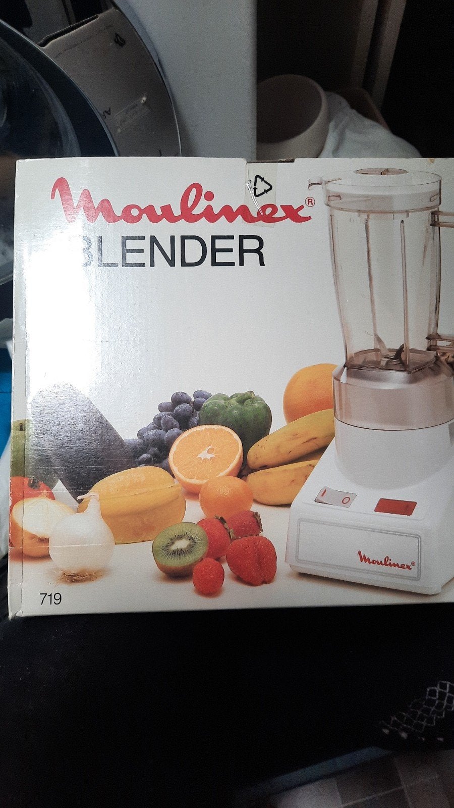 Moulinex Blender - Vintage Keukenapparaat, Ophalen of Verzenden, Gebruikt, Blender