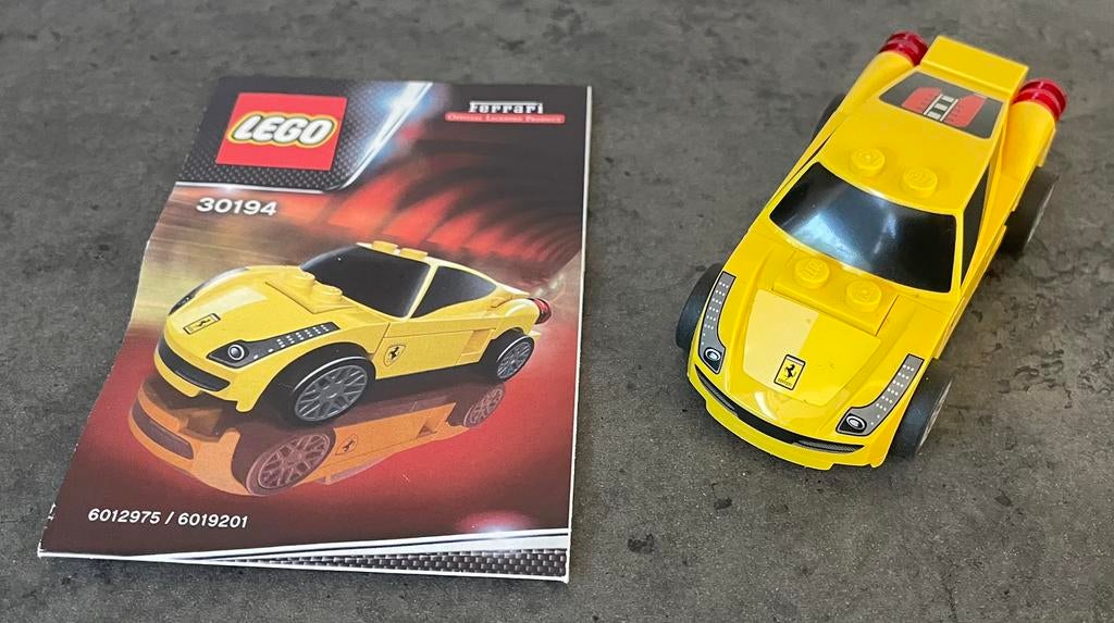 Lego Racers 30194 Ferrari 458 Italia, Ophalen of Verzenden, Zo goed als nieuw