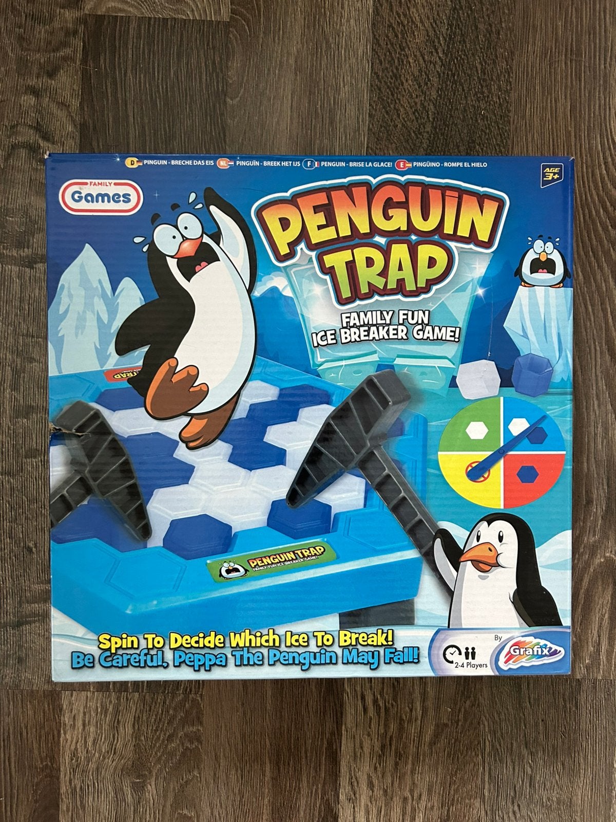 Penguin trap/ pinguïn spel, Een of twee spelers, Ophalen of Verzenden, Zo goed als nieuw