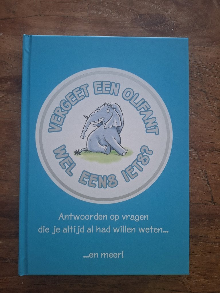 Vergeet een olifant weleens iets? Boek, Ophalen, Nieuw, Uitgeverij verba, Fictie algemeen