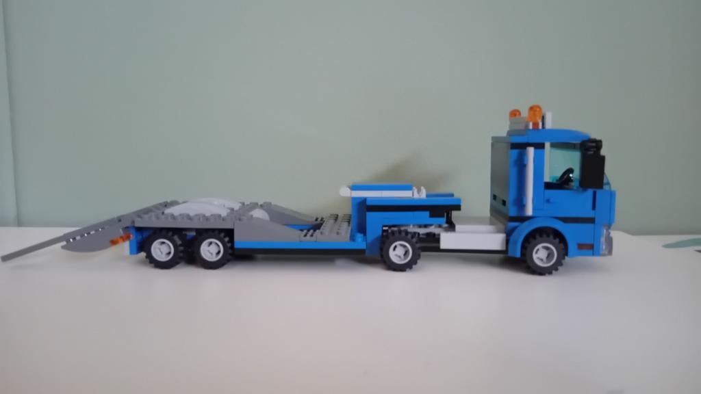 Lego City 60223 Maaidorser Transport met boekje, Lego, Compleet, Ophalen of Verzenden, Complete set